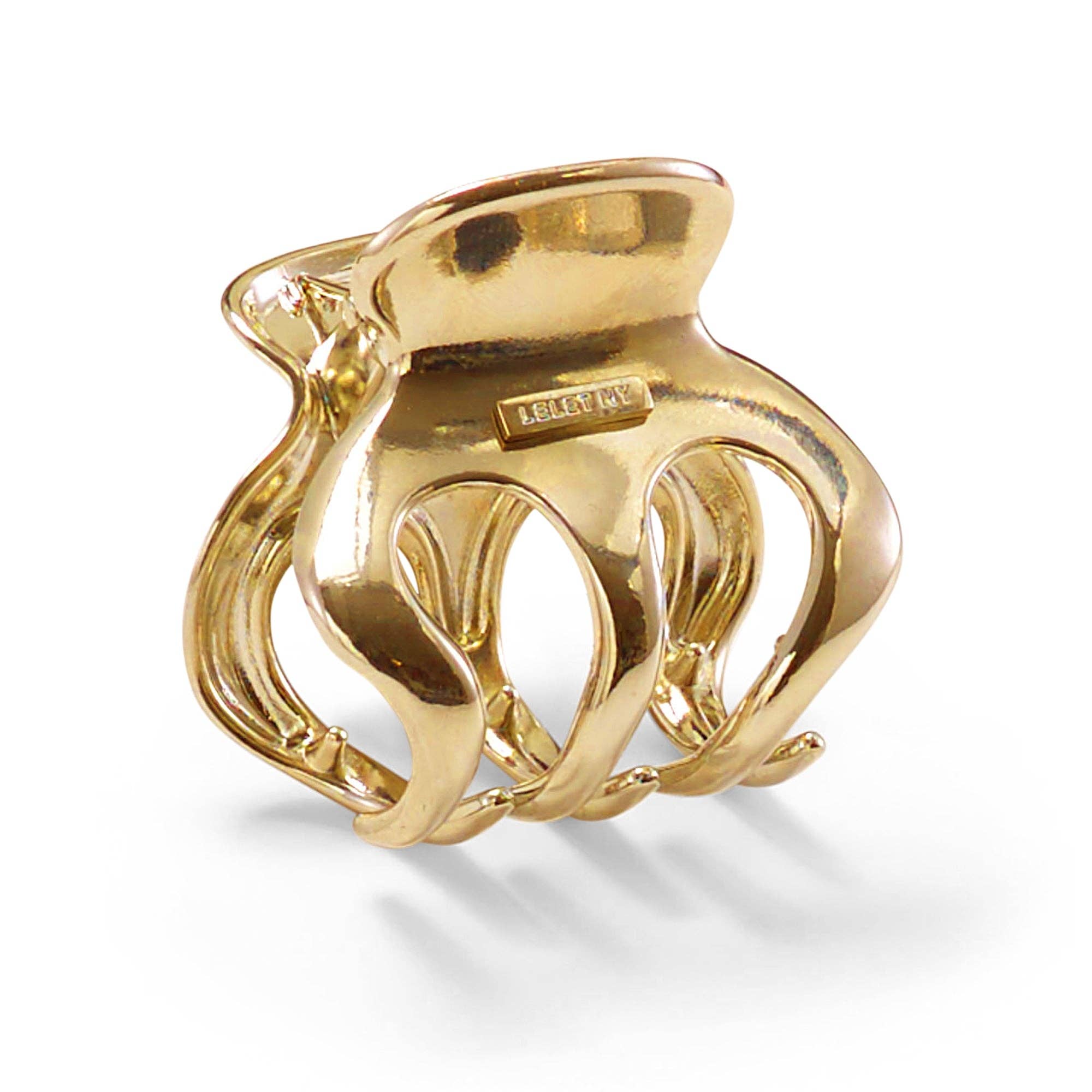 Selene Claw Clip: 14K Gold Plate