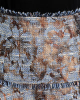 Foil Tweed Skirt