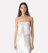 "liquid sequins" Top