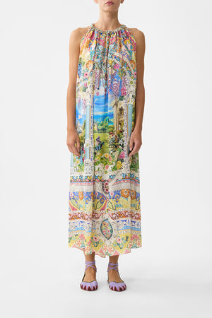 DRAWSTRING DRESS
