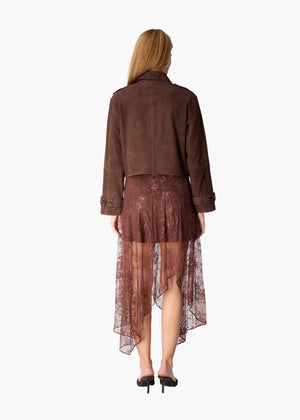 Saskia Suede Jacket