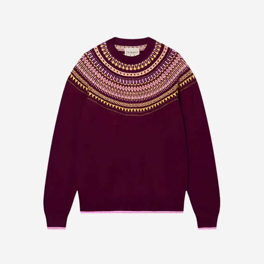 Fairisle Yoke Crew