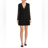 Long Sleeve Tiered Dress