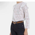 Flower Embroidery Top