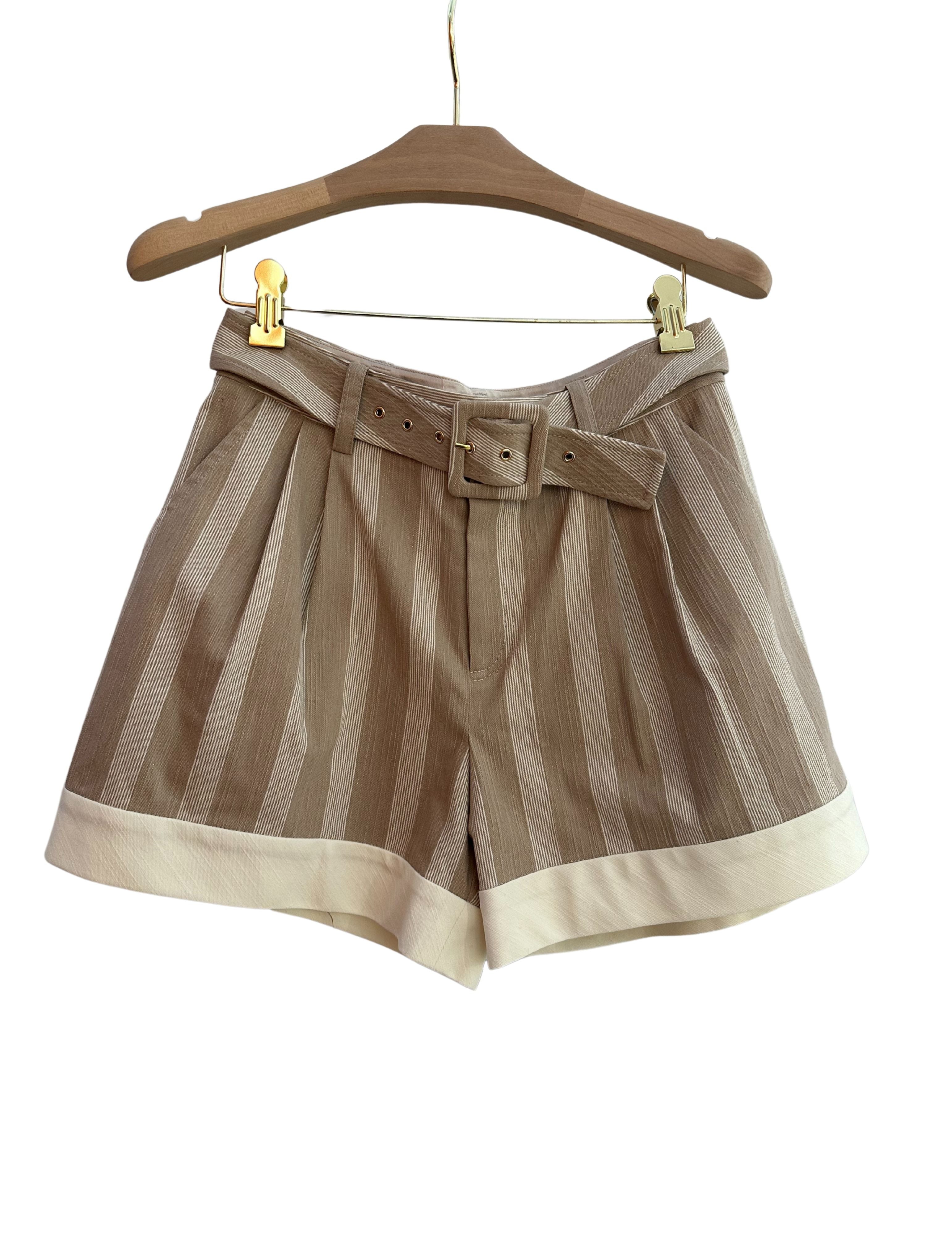 SANDSTONE COTTON STRIPE