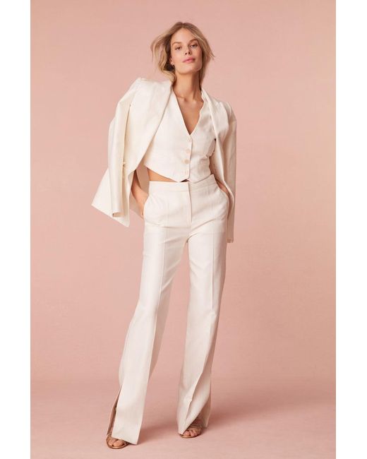 Poppet Straight Leg Tailored Pants