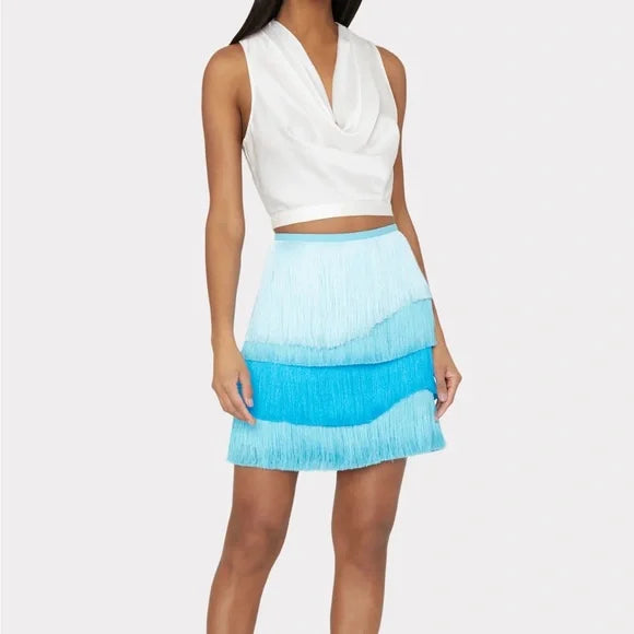 Odelia Fringe Skirt