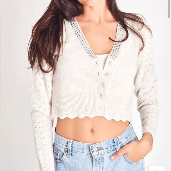 Brynner Crop Cardigan