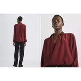 Phillipa Satin Blouse