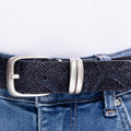 Leather Shimmer Belt