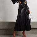 Nina Sequined Cutout Stretch-Jersey Maxi Dress