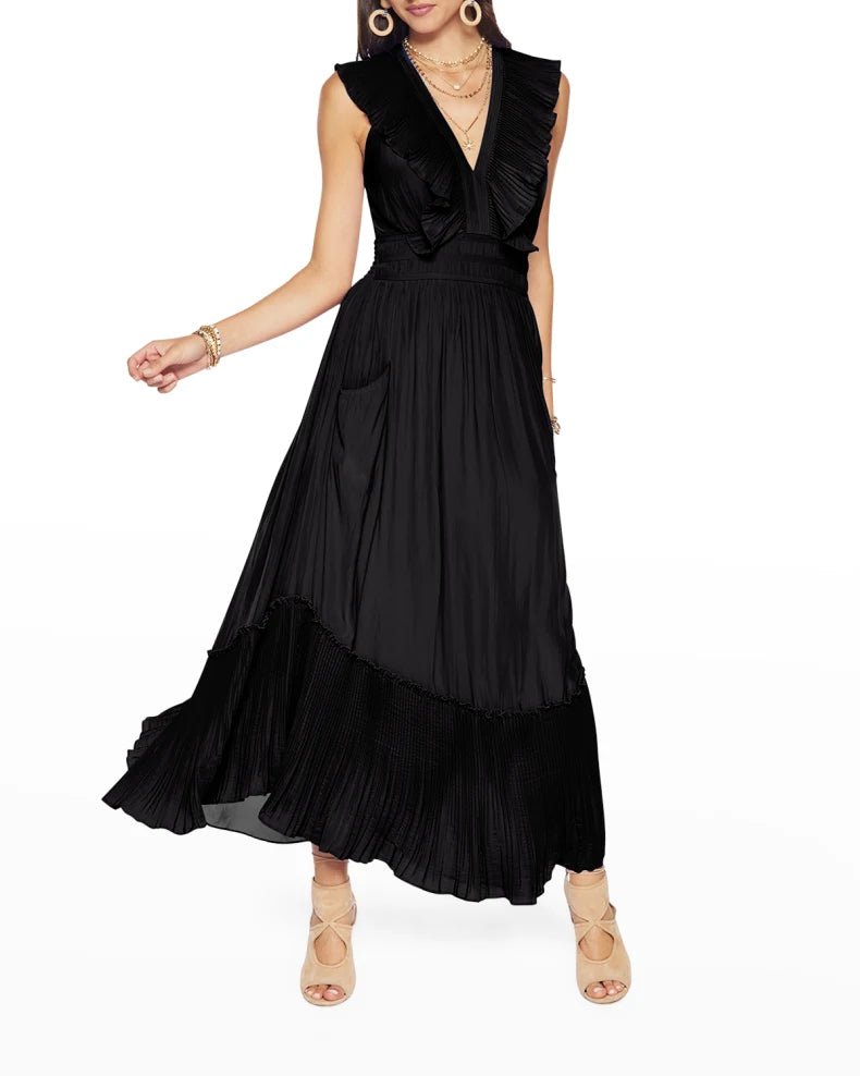 Camden Ruffle Maxi Dress
