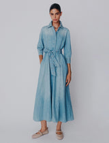 Long Denim Dress