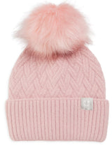 Faux-fur Wool Beanie