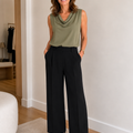 Straight Leg Pant