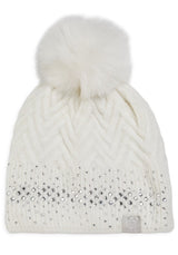 Faux-Fur & Cashmere Beanie