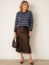Striped Knit Sweater