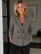 Plaid Blazer