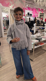 Wool Jacket + Scarf
