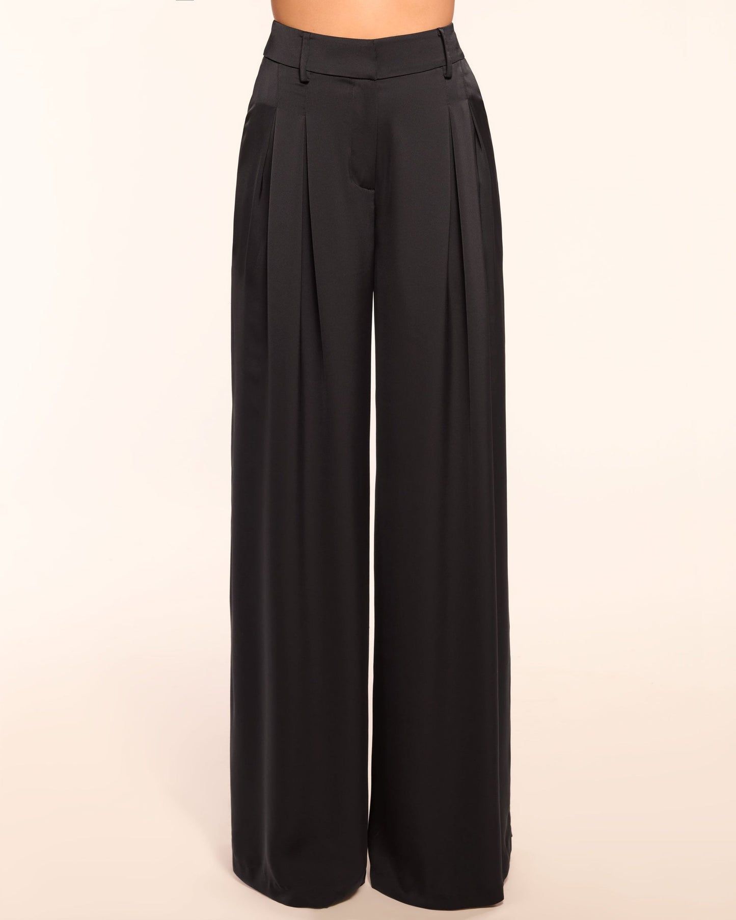 Oscar Pleated Wide Leg Pant