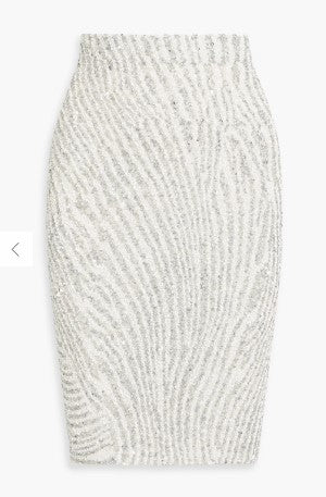 Jeanne Sequined Tulle Skirt
