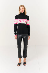 Snow Babe Cashmere Turtleneck Sweater